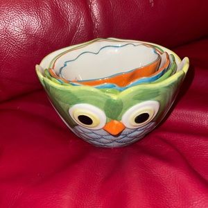 Pier1 imports owl ceramic measuring cups